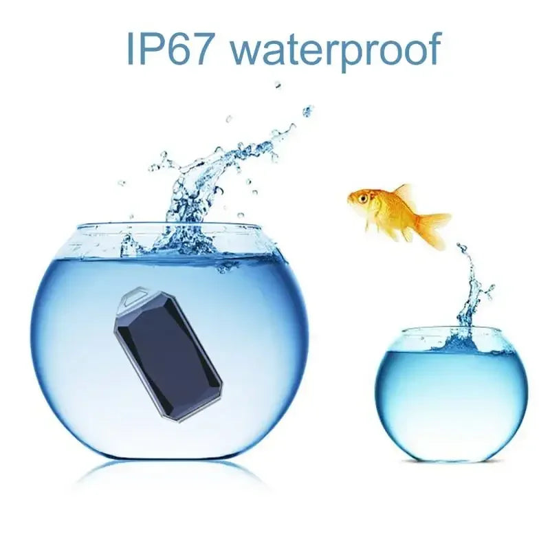 IP67 Waterproof Pet Collar Wifi Light GPS Tracker For Pets Dogs GPS Tracker Kids Personal Locator Anti-Lost Tracking Device